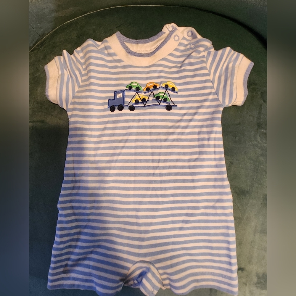 Adorable boys romper